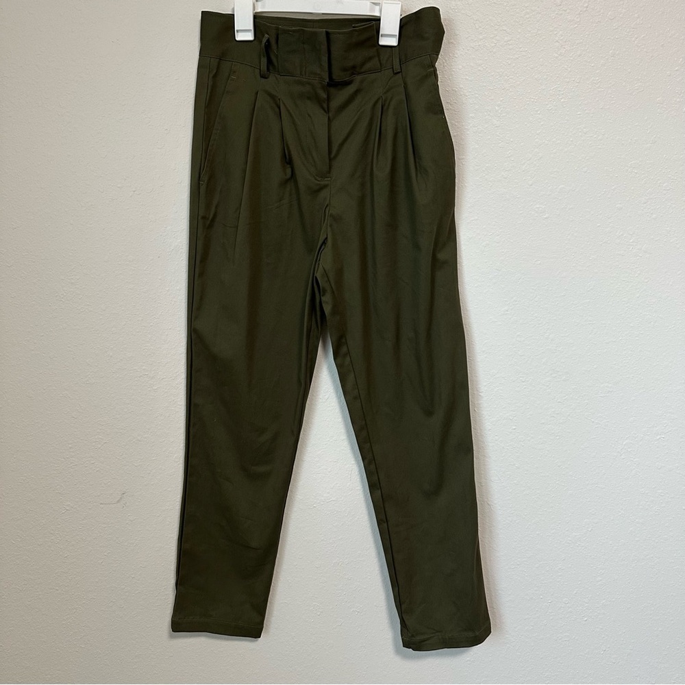 Women’s Ophelia Roe Olive Green Dress Pants (6)